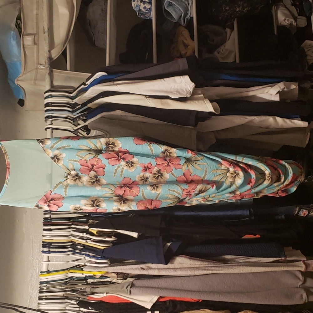 Floral print dress